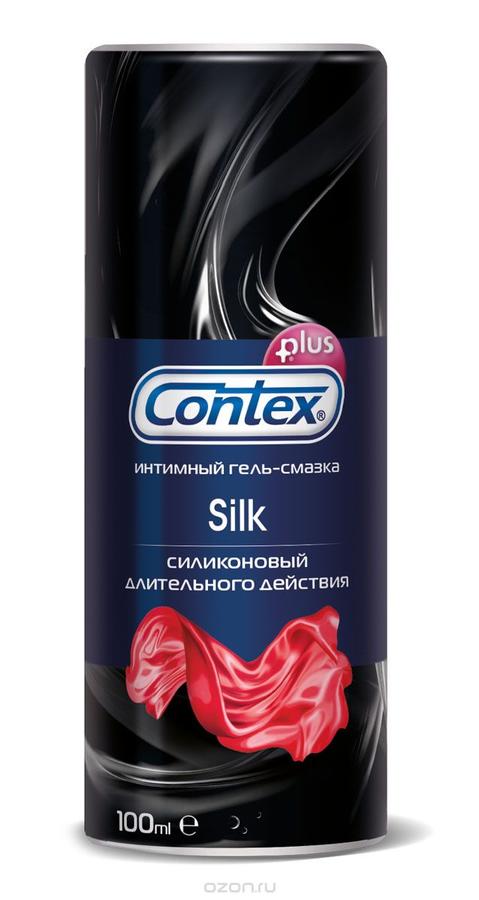 CONTEX Интимная гель-смазка + Silk (силиконовый) /100
