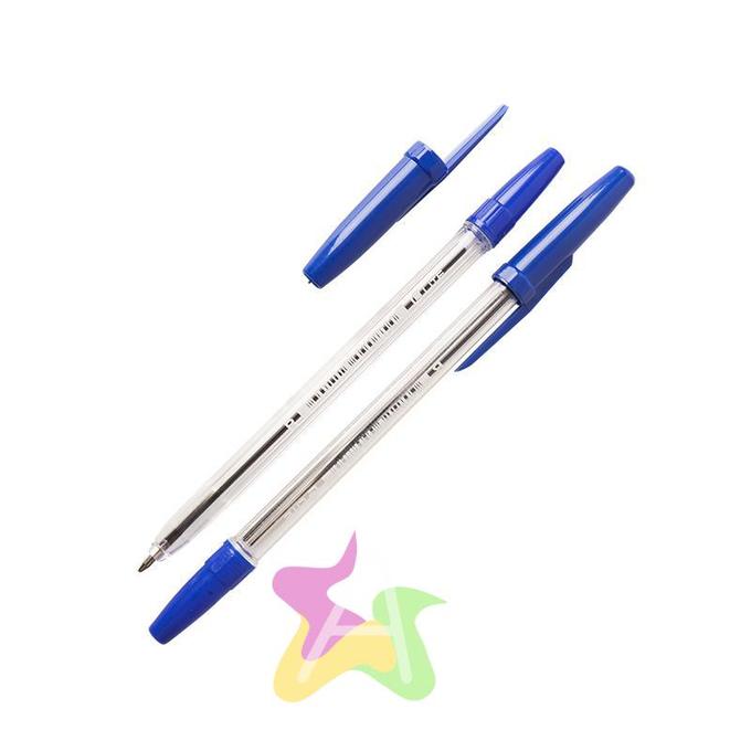 Ручка шариковая LITE 51 c прозрачным корпусом 0,7 мм синяя BPRL02-B