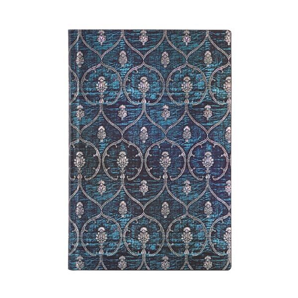 Записная книжка Paperblanks Flexis Blue Velvet Mini линованная 208 стр