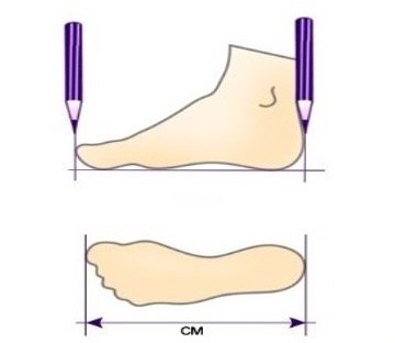 Как правильно измерить стопу