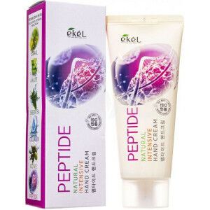 Ekel cosmetics Крем для рук с пептидами, natural intensive hand cream peptide, 100 мл.
