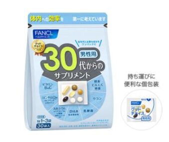 Fancl  для мужчин от 30 до 40 лет