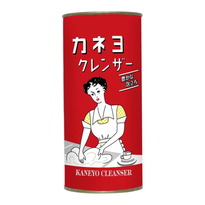 Kaneyo &quot;Red Cleanser&quot; Чистящий пенящийся порошок для кухни, плитки и раковин, банка, 400гр