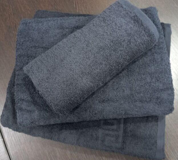 Тритекс Махровое полотенце 40*70 см хлопок цвет Черный