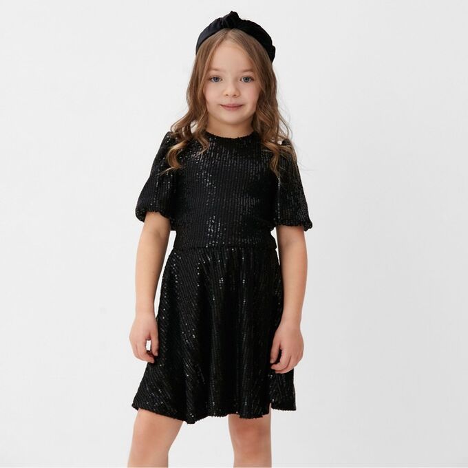 Платье нарядное для девочки KAFTAN размер, черный