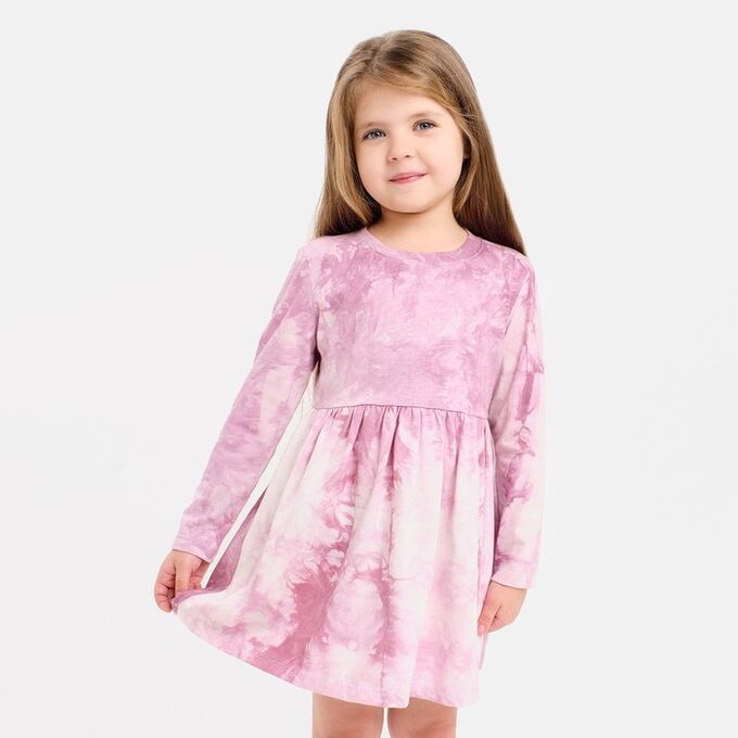 Платье детское KAFTAN &quot;Dream&quot; 36 (134-140), лиловый тай-дай