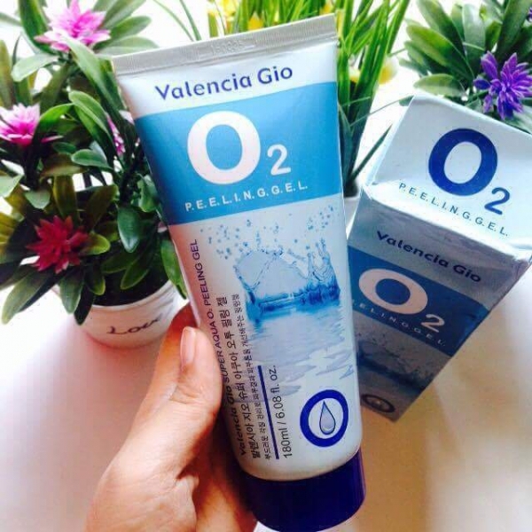 КR/ Пилинг-гель для лица Valencia Gio PEELING GEL O2, 180мл