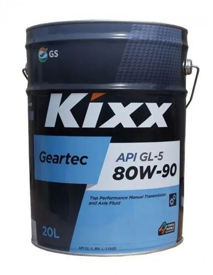 Api gl 5 80w. Kixx Geartec 80w90 API gl5. Kixx 80w90 gl-5 20л. Масло Кикс 80w90. Трансмиссионное масло Kixx 75w90.