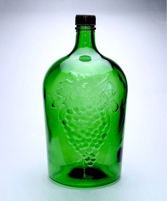 Бутылка стеклянная &quot;Ровоам&quot; (Зеленый) 4.5л