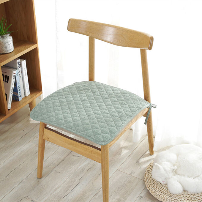 Хлопоквая декоративная подушка для стула