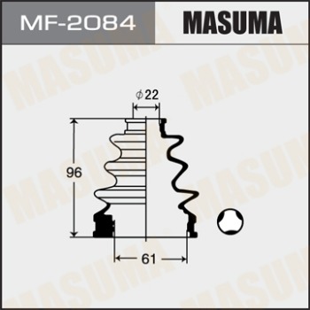 Пыльник ШРУСа MASUMA MF-2084 MF-2084