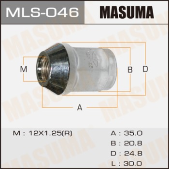 Гайка MASUMA  12x1.25 MLS-046