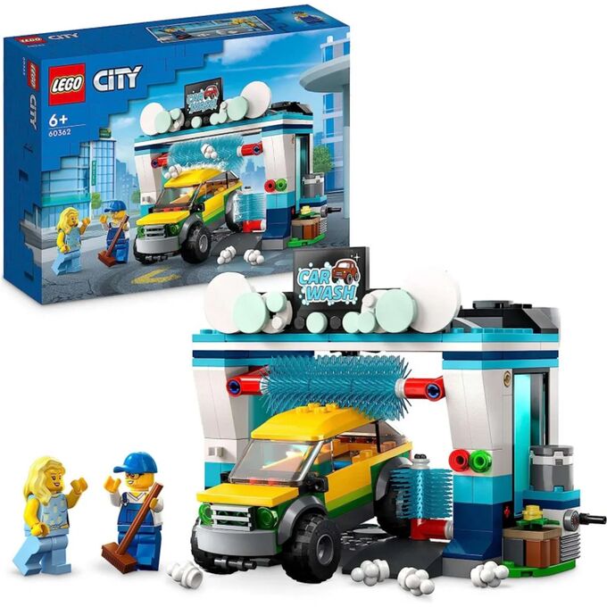 Конструктор LEGO City Автомойка, 243 детали, 60362