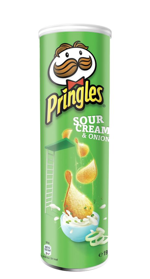 Чипсы Принглс PRINGLES сметана-лук