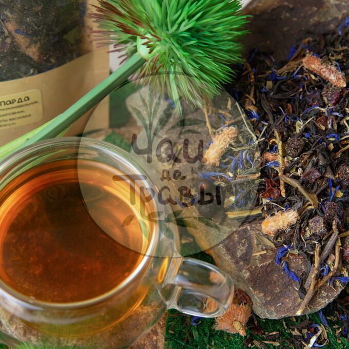 Чай да травы Авторский чай ЗЕМЛЯ ЛЕОПАРДА, 100 гр