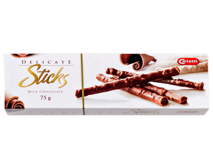 Ferrero Шоколадные конфеты CARLETTI Delicate Sticks 75 г