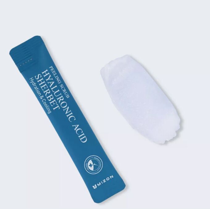 Mizon Освежающий пилинг-скраб для лица с гиалуроновой кислотой, 1 шт