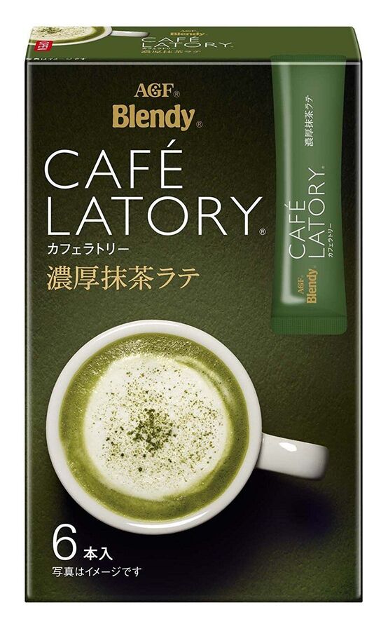 Чай зеленый в стиках AGF Cafe Latory Маття Латте 69 гр.