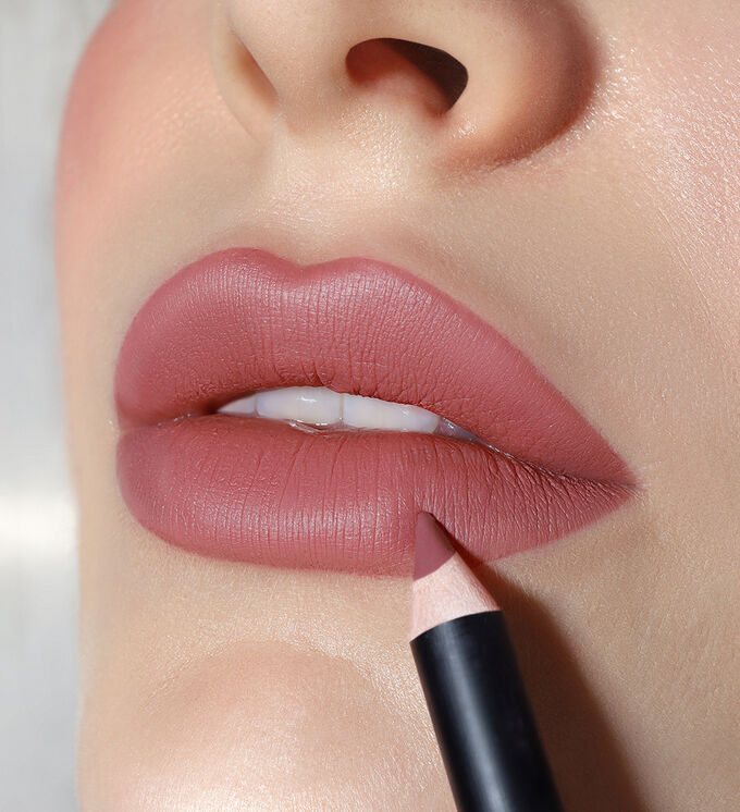 LUXVISAGE Карандаш для губ SOFT MATTE 605 Lilac Pink