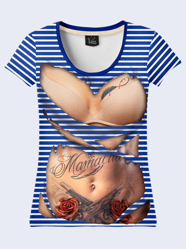 Vilno 3D футболка Body with tattoo