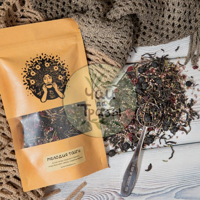 Чай да травы Авторский чай Мелодия тайги, 50 гр