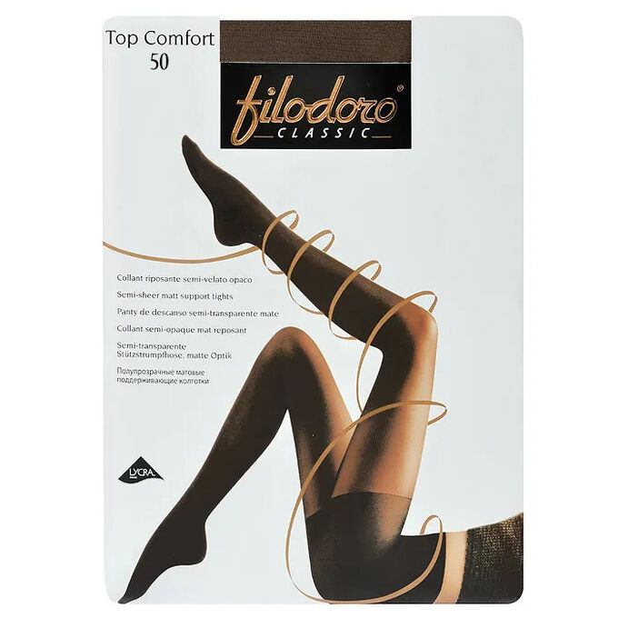 Fillodoro Filodoro Top Comfort 50 Колготки женские моделирующие шортики, матовые
