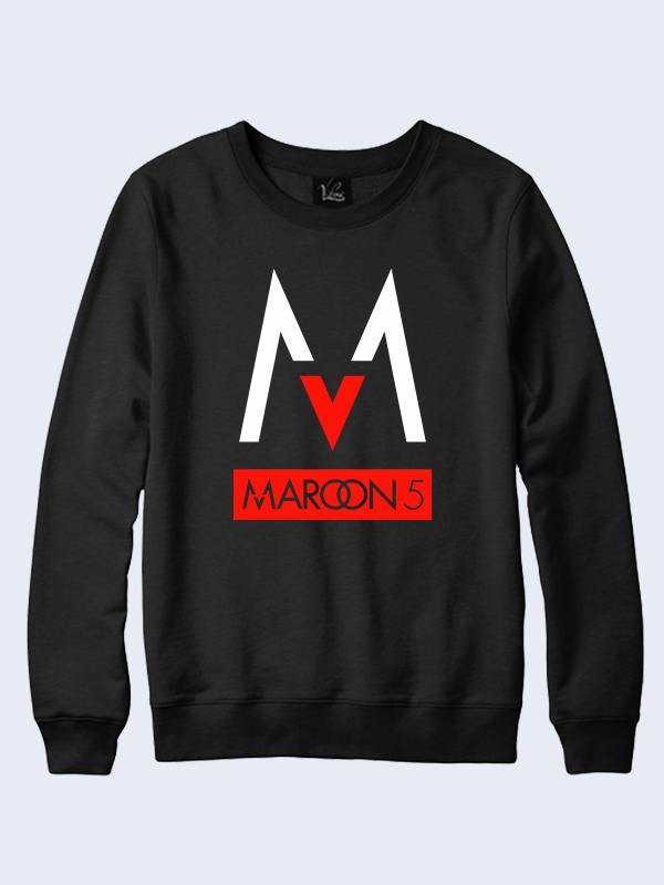Vilno Свитшот Group Maroon 5 logo
