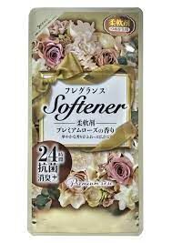 Nihon Кондиционер для белья &quot;Softener Premium Rose&quot; (с антибактериальным эффектом и богатым ароматом роз) 450 мл, мягкая упаковка