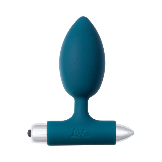 Lola Games Анальная втулка с вибрацией Spice it up New Edition Perfection, M, Ø 4 см, L 8,5 см, зеленый
