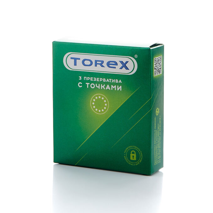 Презервативы TOREX с точками, №3