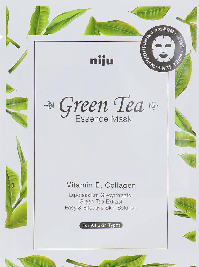Niju Маска с эссенцией зеленого чая