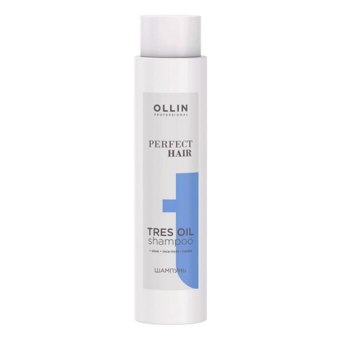 Косметика Ollin Восстанавливающий шампунь для волос Perfect Hair Tres oil, 400 мл