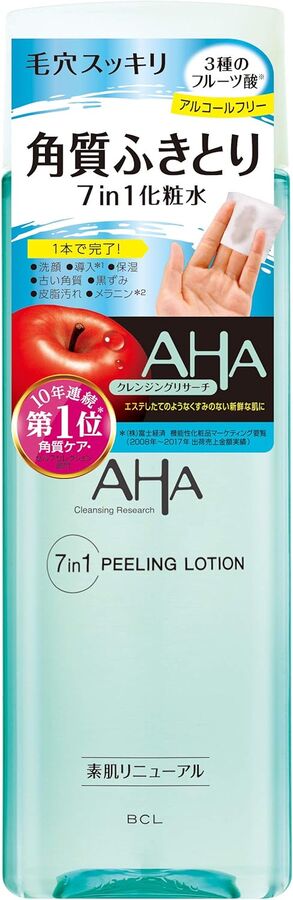 BCL AHA 7in1 Peeling Lotion - легкий обновляющий лосьон на фруктовых кислотах