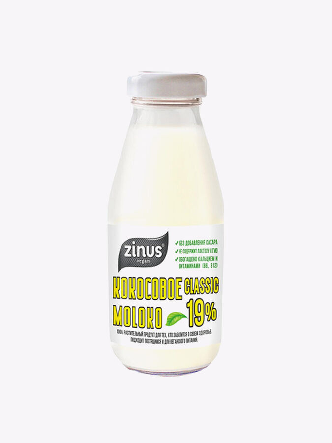 Zinus Молоко кокосовое 19%