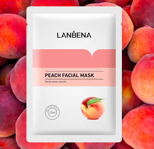 Lanbena Тканевая маска для лица с персиком