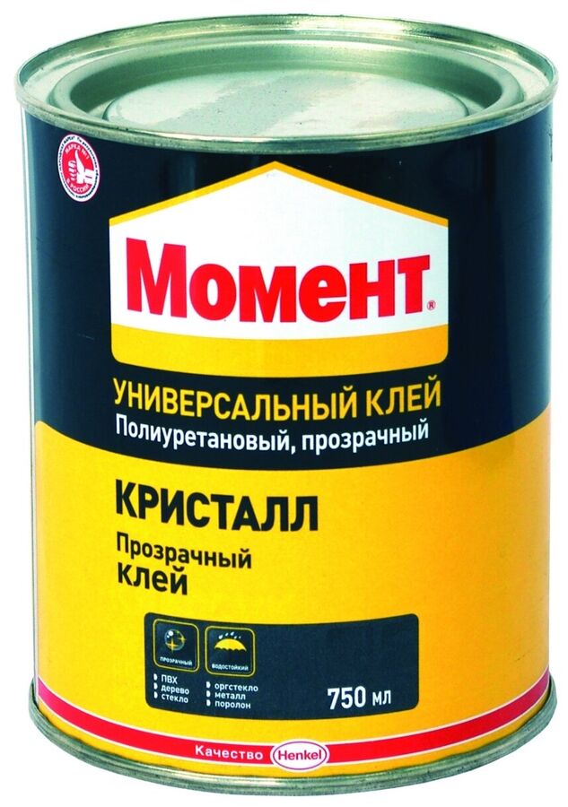 Henkel Клей контактный МОМЕНТ Кристалл 750мл прозрачный