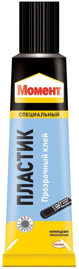 Henkel Клей контактный МОМЕНТ Пластик 30мл прозрачный ш/б