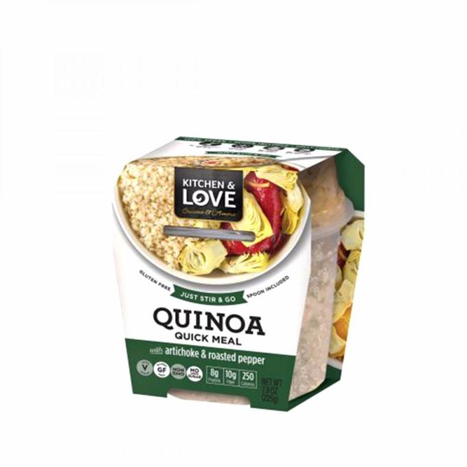 Quinoa Meal /Artichoke &amp; Roasted Peppers. Киноа Артишок и Жареный Перец