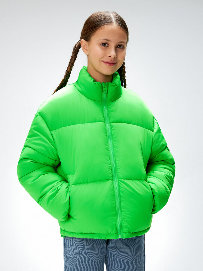 Acoola Куртка детская для девочек Ellin зеленый