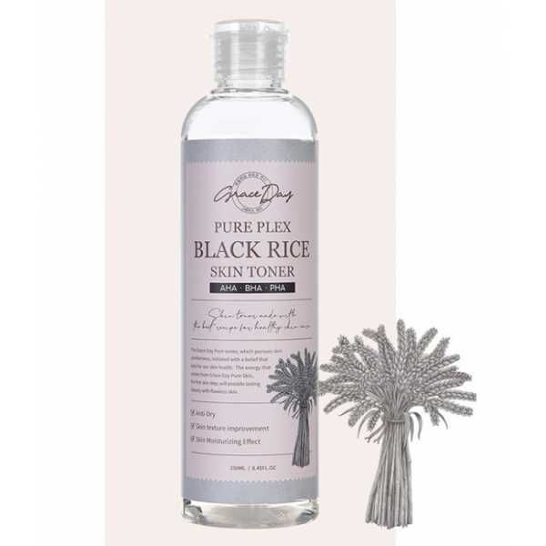 Grace Day Питательный тонер для лица с экстрактом черного риса Pure Plex Black Rice Skin Toner