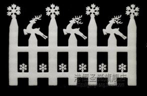 Забор для новогодней ёлки
