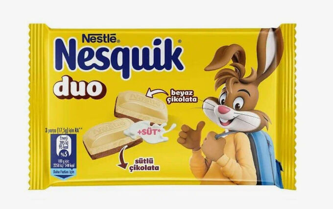 Шоколад Nestle Несквик Duo 70г