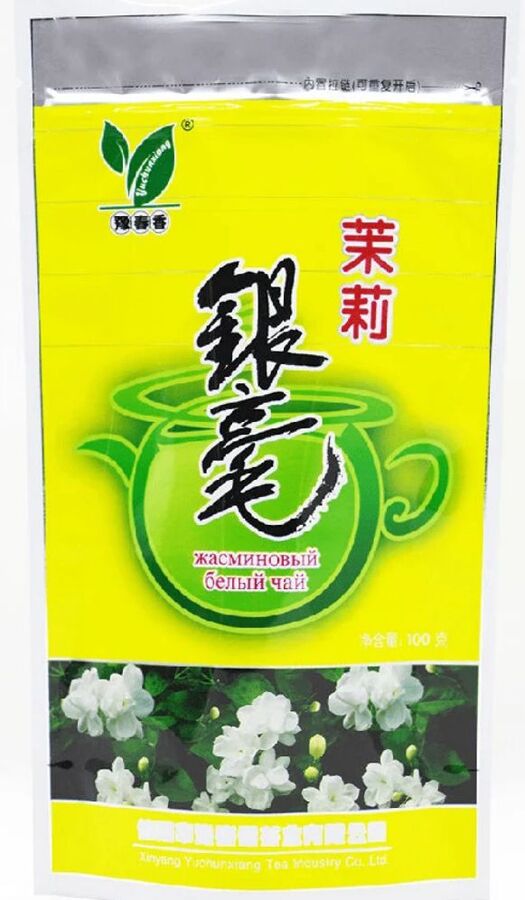 Жасминовый Белый чай Long Yang 100 гр Китай