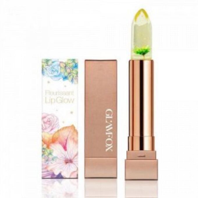 Privia Бальзам-тинт для губ Glamfox Fleurissant Lip Glow №1 Moon Light Flower, 3.3 г