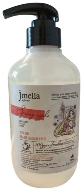 JMELLA (JMSolution) Шампунь парфюмированный для волос с ароматом Весеннего яблока Hair Shampoo Disney Spring Apple, 500 мл