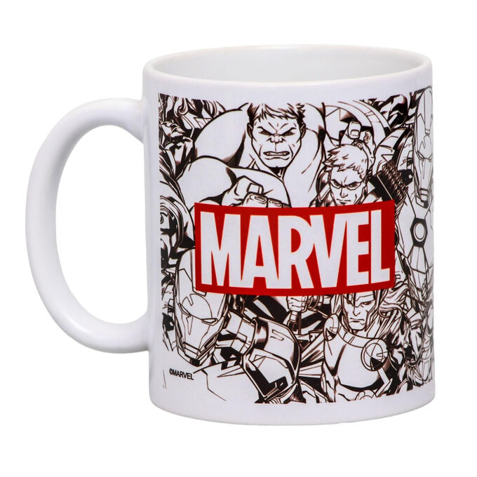 Кружка сублимация Marvel, Мстители, 350 мл