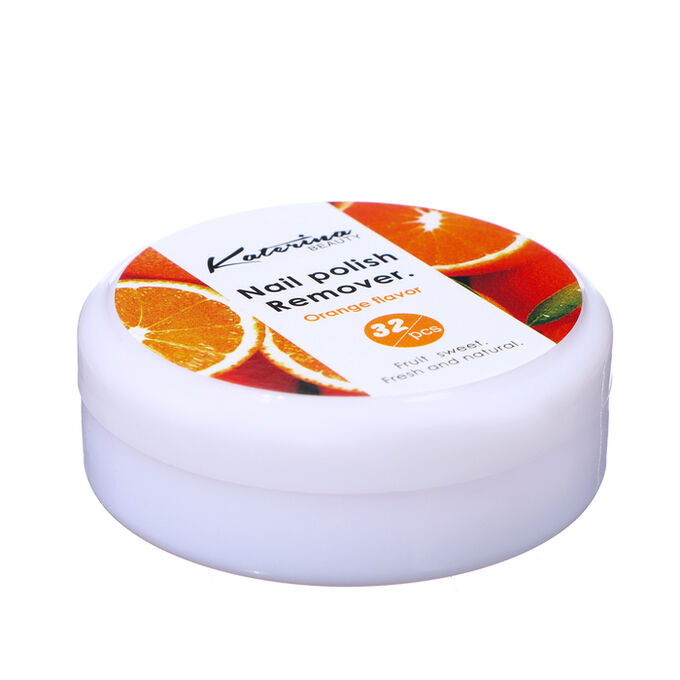СИМА-ЛЕНД Салфетки для снятия гель-лака с ароматом апельсина, 32 шт
