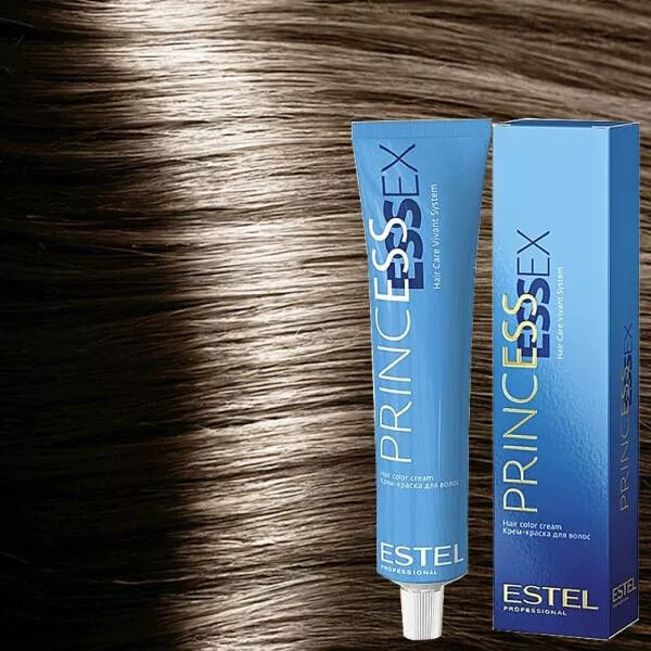 ESTEL PROFESSIONAL Крем-краска для волос PRINCESS ESSEX 8/1 Светло-русый пепельный. Металлик