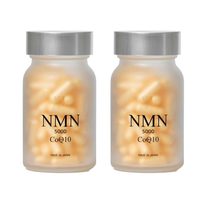 YUUGEN NMN 5000+CoQ10 Set Набор для омоложения и красоты с NMN и коэнзимом Q10, на 2 месяца