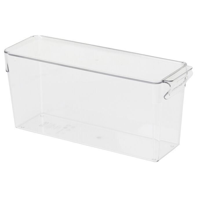 IKEA KLIPPKAKTUS, Контейнер  для хранения в холодильнике, прозрачная, 32x10x15 см,